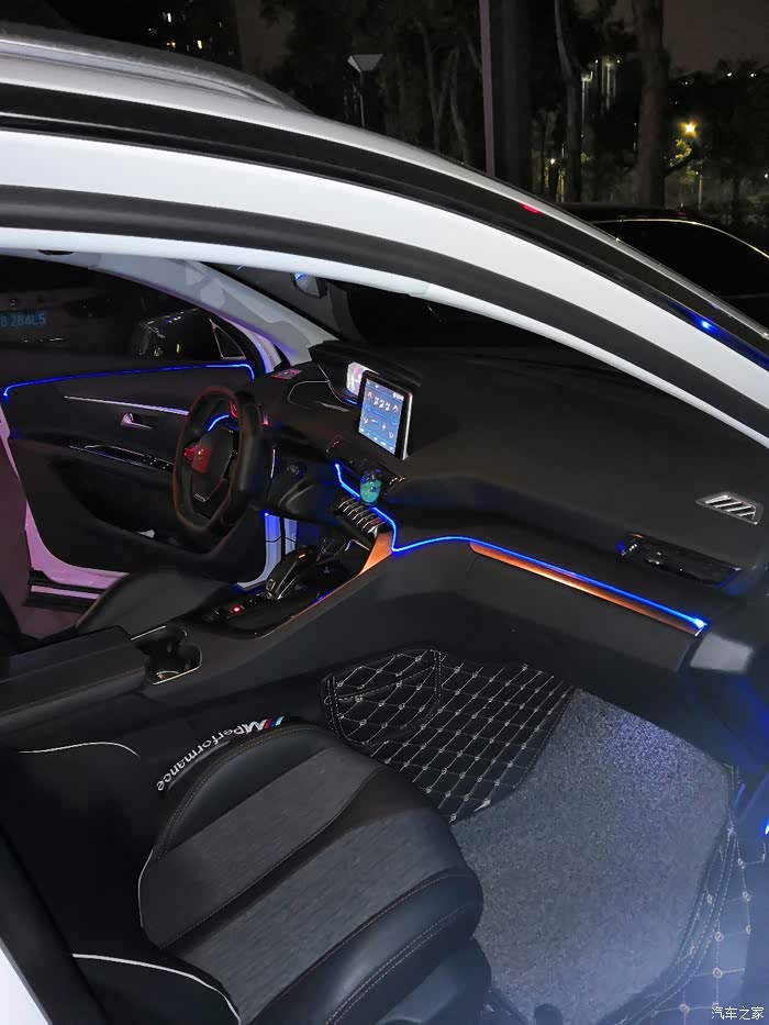 【图】自己动手,氛围灯加车身贴花,走过路过不要错过_标致5008论坛