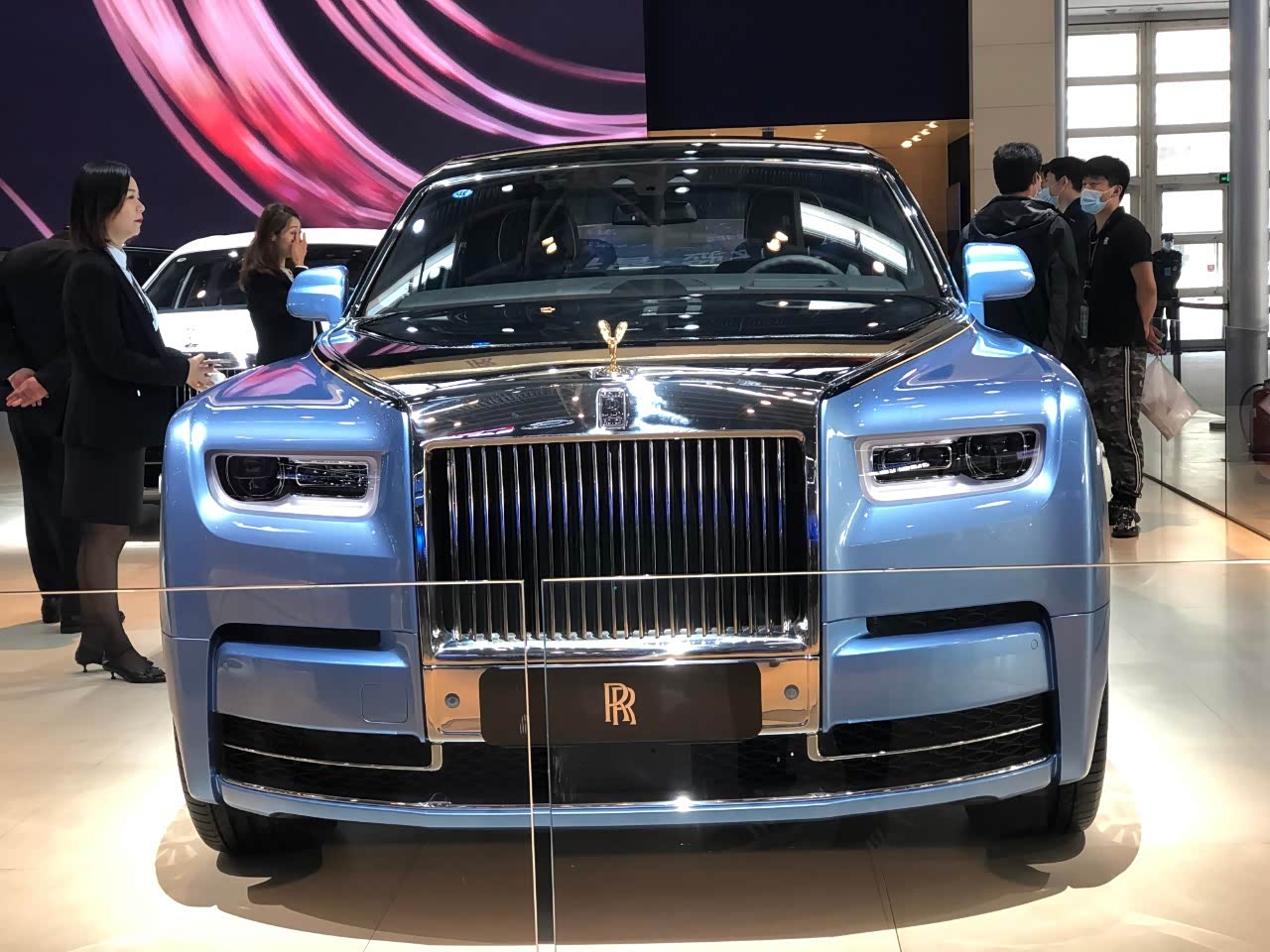 2020北京车展上的劳斯莱斯这大幻影
