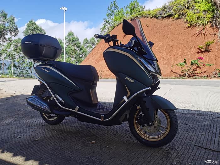 【图】雅马哈巡鹰125(胖头鱼)提车发帖 600公里用车_摩托车论坛_汽车
