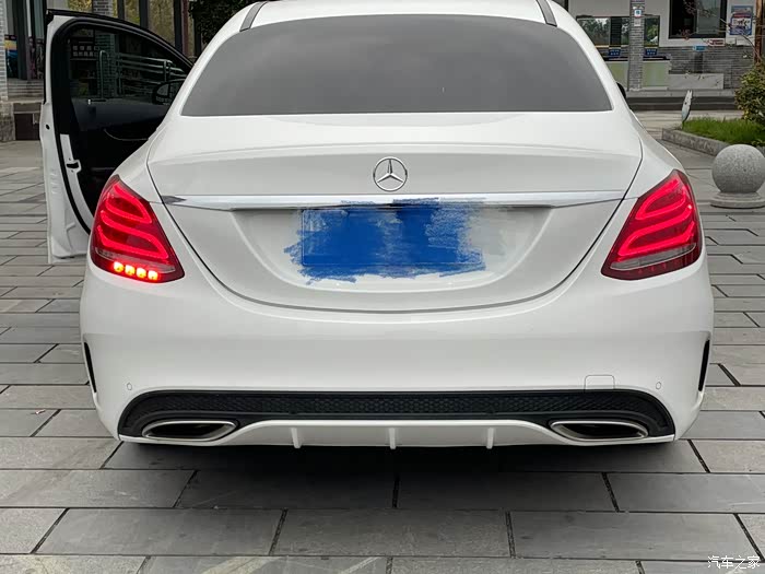 【图】开了三年才发现雾灯只有一边亮?_奔驰c级论坛_汽车之家论坛