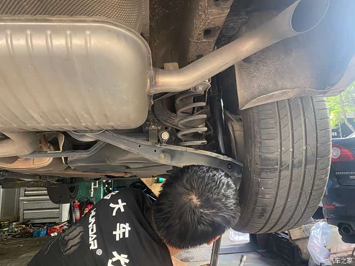 【 长沙 】大途昂330最后一项改装 dcc自适应动态悬挂作业