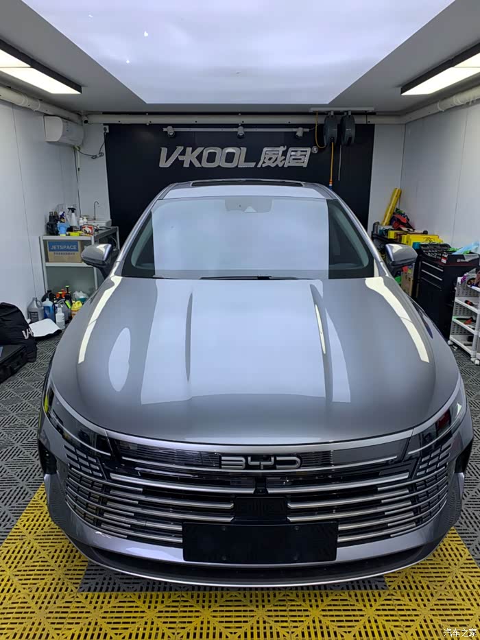 驱逐舰05120旗舰提车威固膜作业