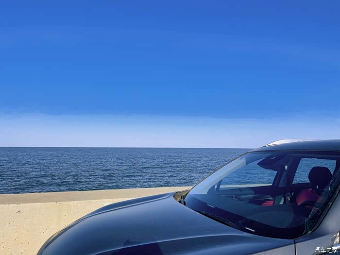 带小四去海边兜风吃海鲜传祺gs4plus