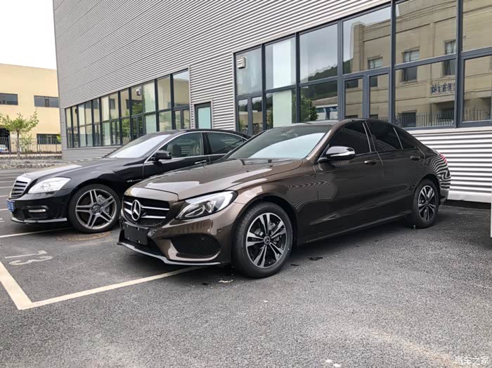 【图】c200,水晶棕色,提车作业!_奔驰c级论坛_汽车之家论坛