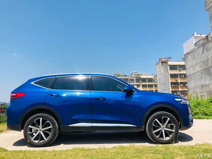 蓝色的哈弗f7真是越看越喜欢