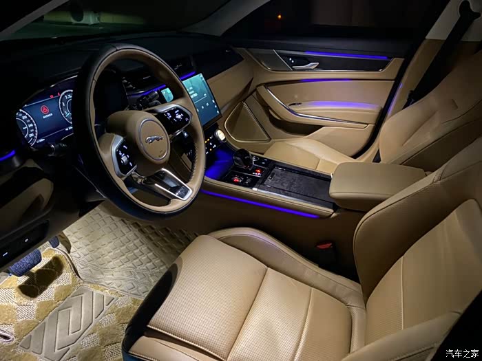 【图】晚上车内氛围效果_捷豹xf/xfl论坛_汽车之家论坛
