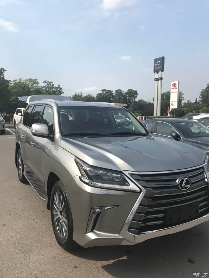 【图】提车喽…北京…lx570…5座…银色…_雷克萨斯lx论坛_汽车之家