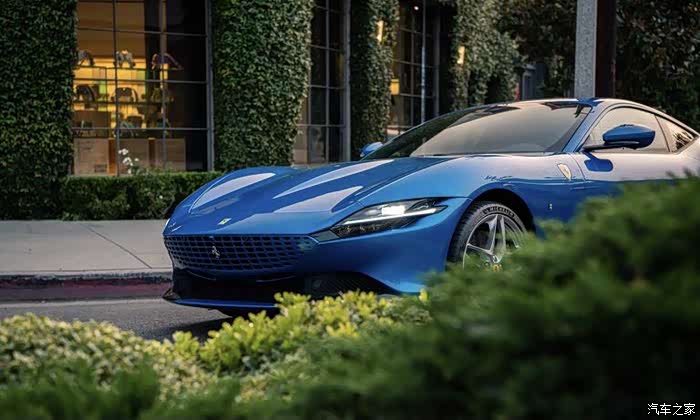 法拉利612v12自吸540马力4座超跑