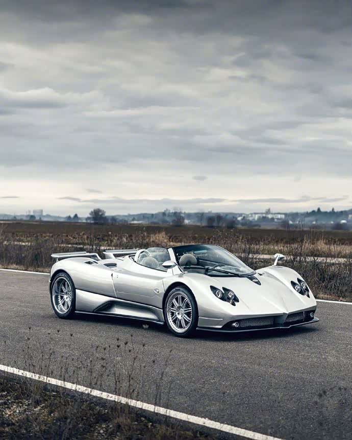 帕加尼zonda f clubsport roads风之子.