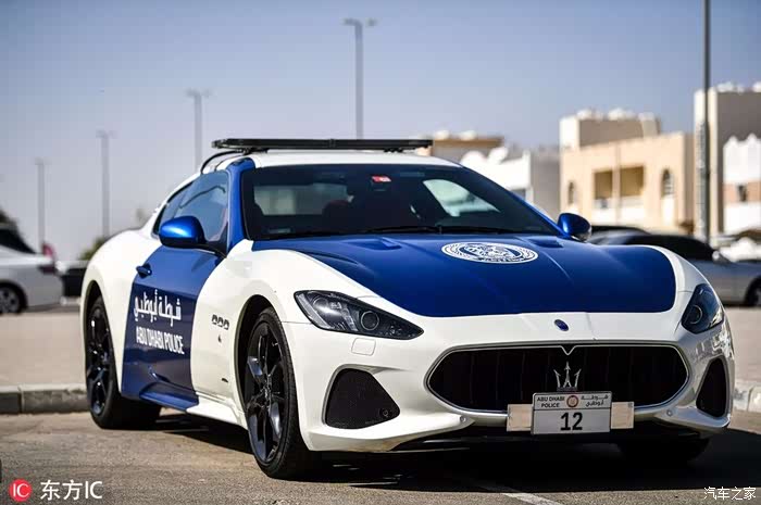 嚎无人性玛莎拉蒂警车帅到我想被抓进去