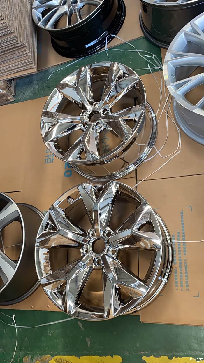 380舒适原厂轮毂电镀银