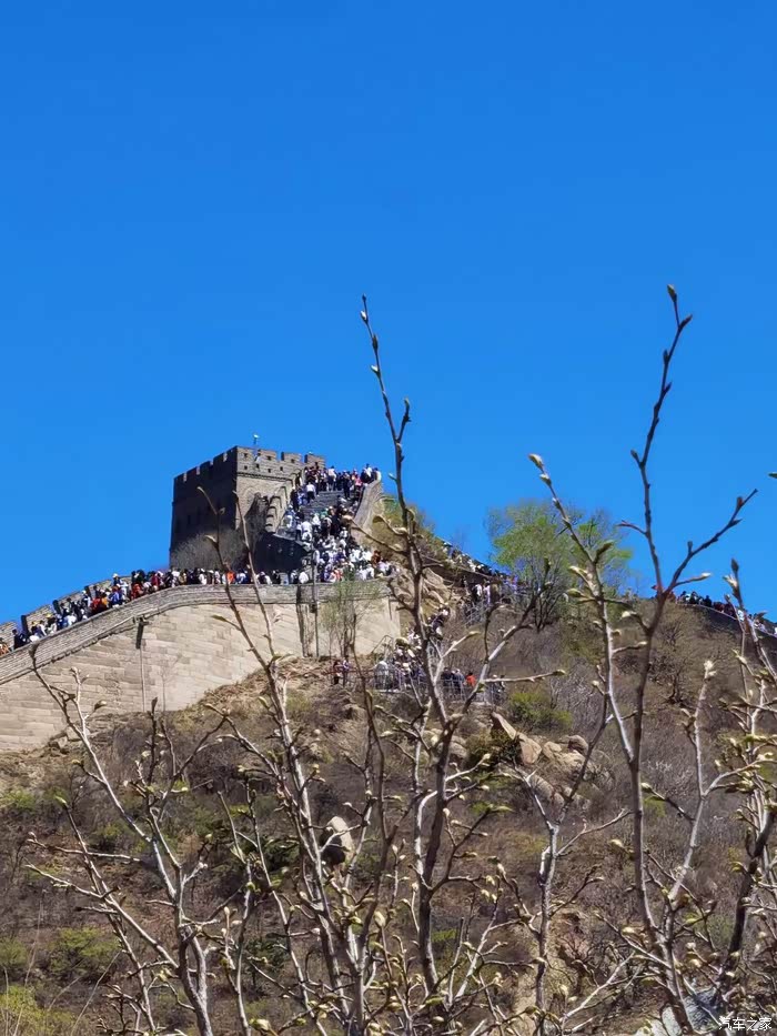 春季的八达岭长城