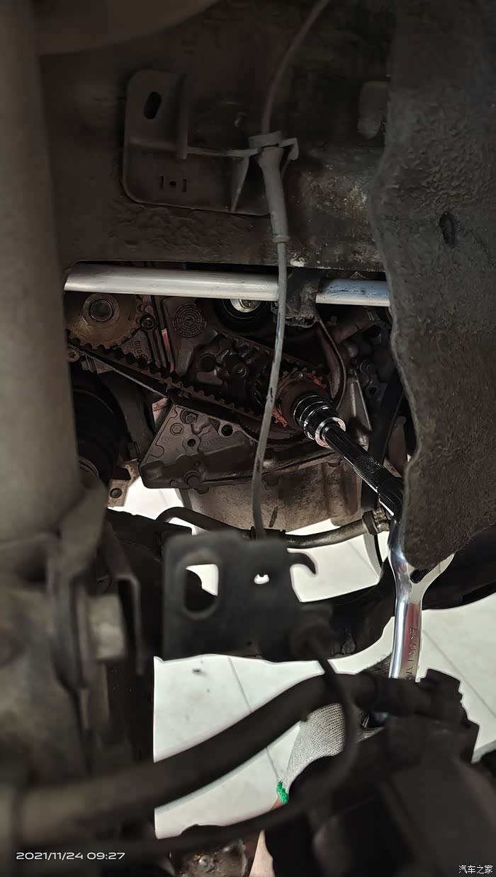 0致享更换正时皮带作业_标致508论坛_汽车之家论坛