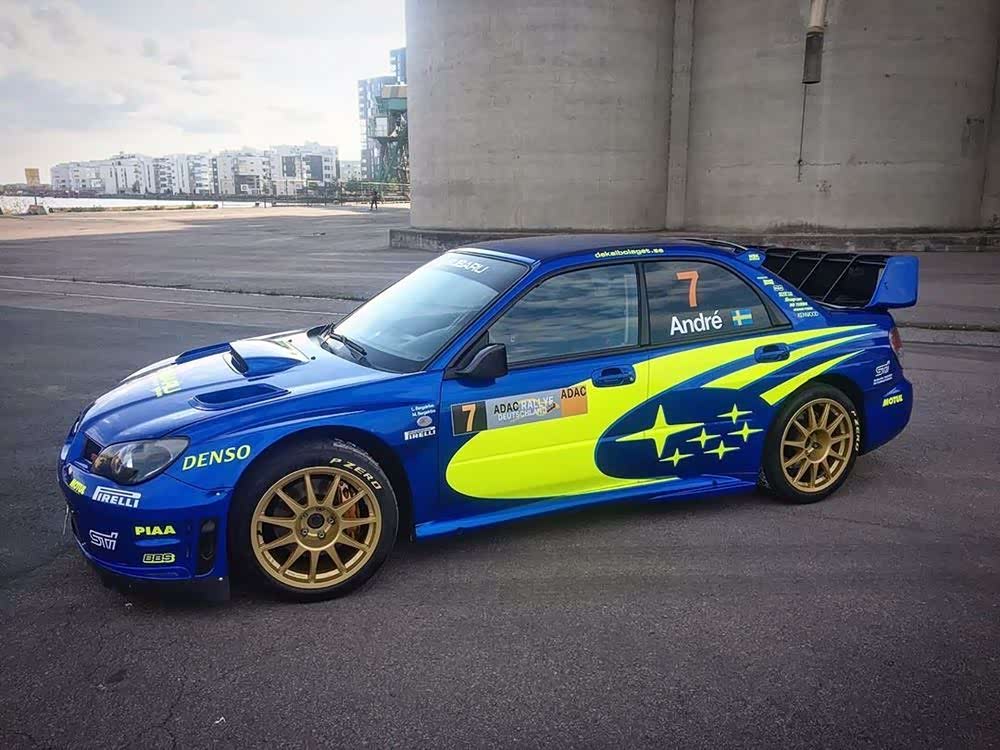 wrc经典涂装,豹子的感觉就对了!