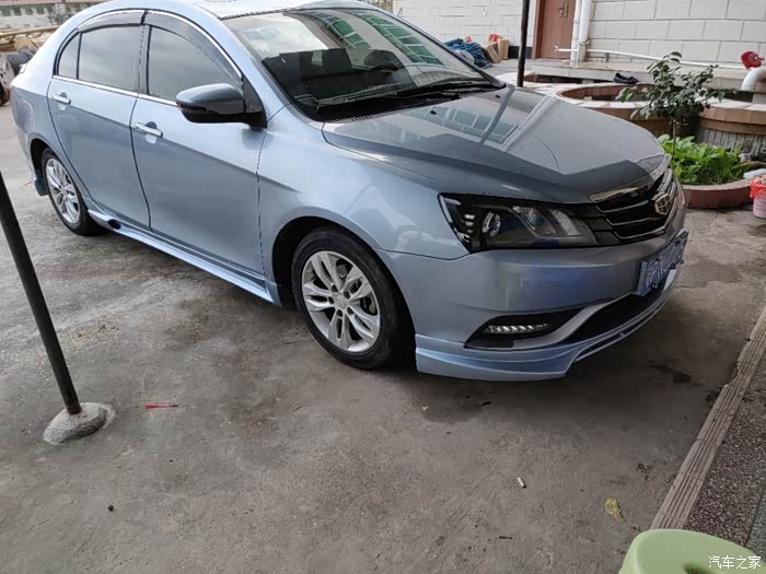 14款帝豪ec7小包围小改装