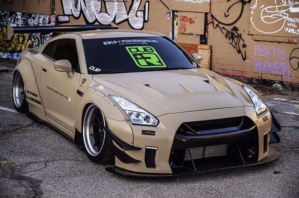 lbwk日产gtr改装,这也太帅了