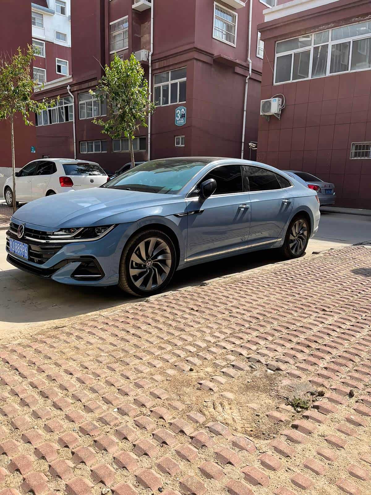 瓷器蓝改色膜_一汽-大众cc论坛_手机汽车之家