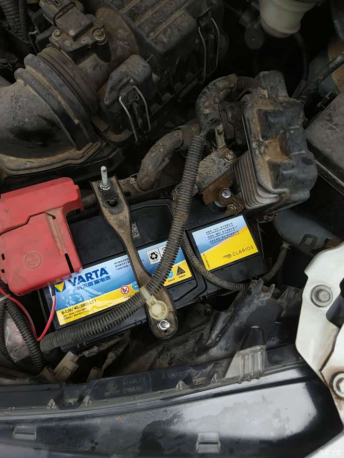 三代飞度换电瓶36a升45a经历网上平台下单的亲请一定注意型号