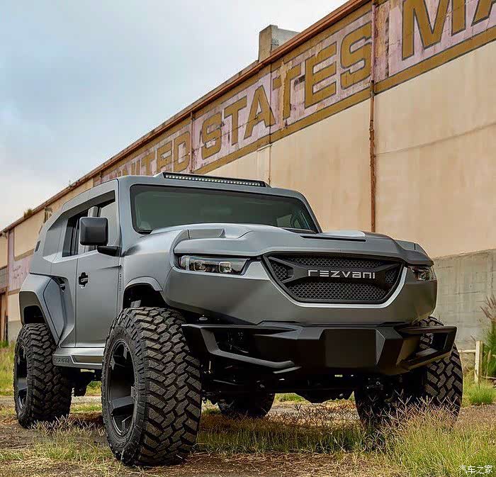 rezvanitank长得很酷的一台越野车