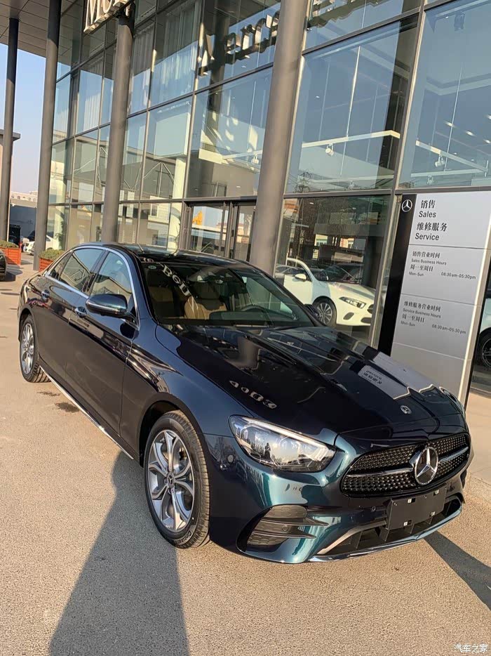 【图】21款的提车怎么不见人提松石绿?_奔驰e级论坛_汽车之家论坛
