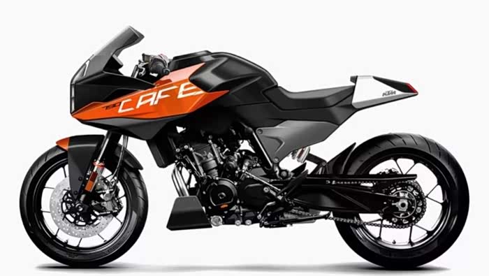 ktm790仿赛设计图曝光,这车头很ktm!