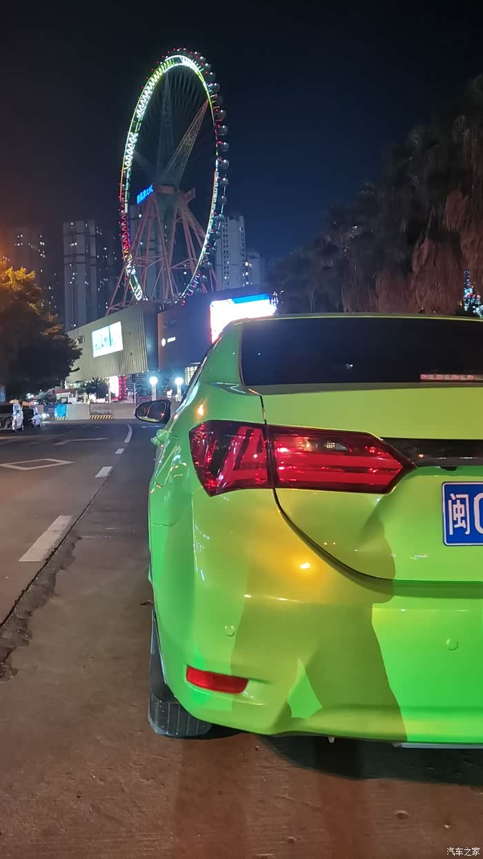 你一定没见过绿色的卡罗拉