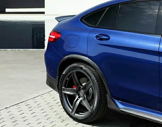 新款奔驰glc coupe改装,个性,动感