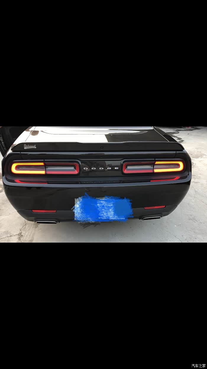 挑战者后尾灯问题