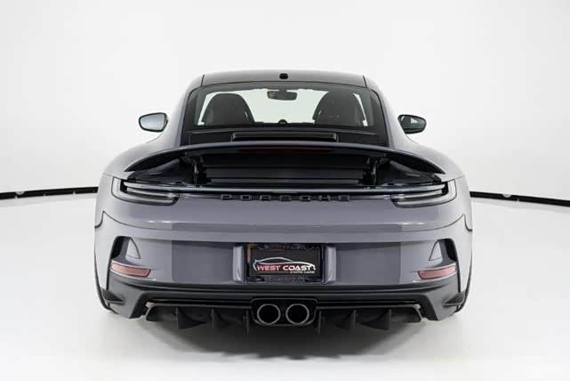 2022款保时捷911gt340手动挡灰黑现车鉴赏