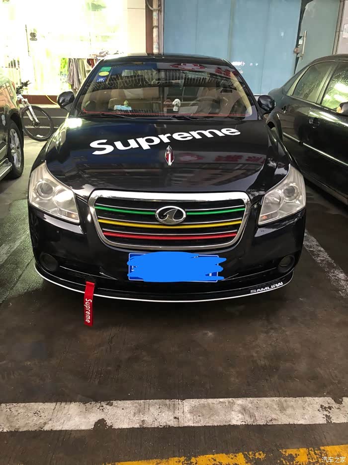 买的二手06奔腾b70小改作业