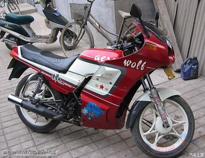 93年野狼摩托车125图片