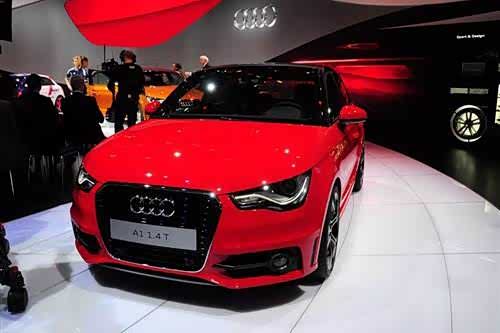 奥迪a1前脸设计带有明显的奥迪家族特征