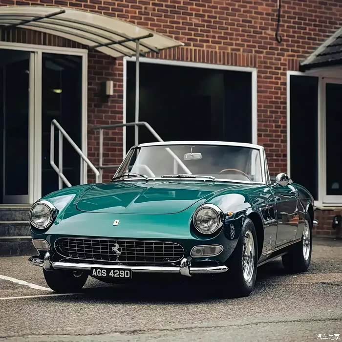 优雅经典六十年代法拉利经典敞篷车275gts