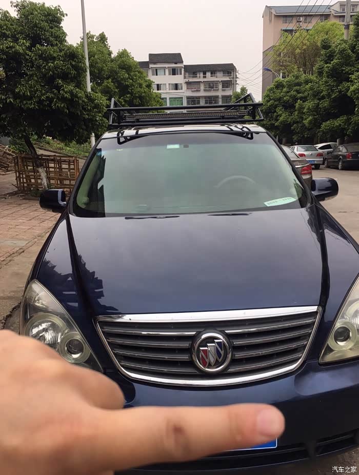 【图】弄了个陆尊的专用行李架_别克gl8论坛_汽车之家论坛