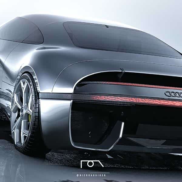 奥迪rst未来概念跑车