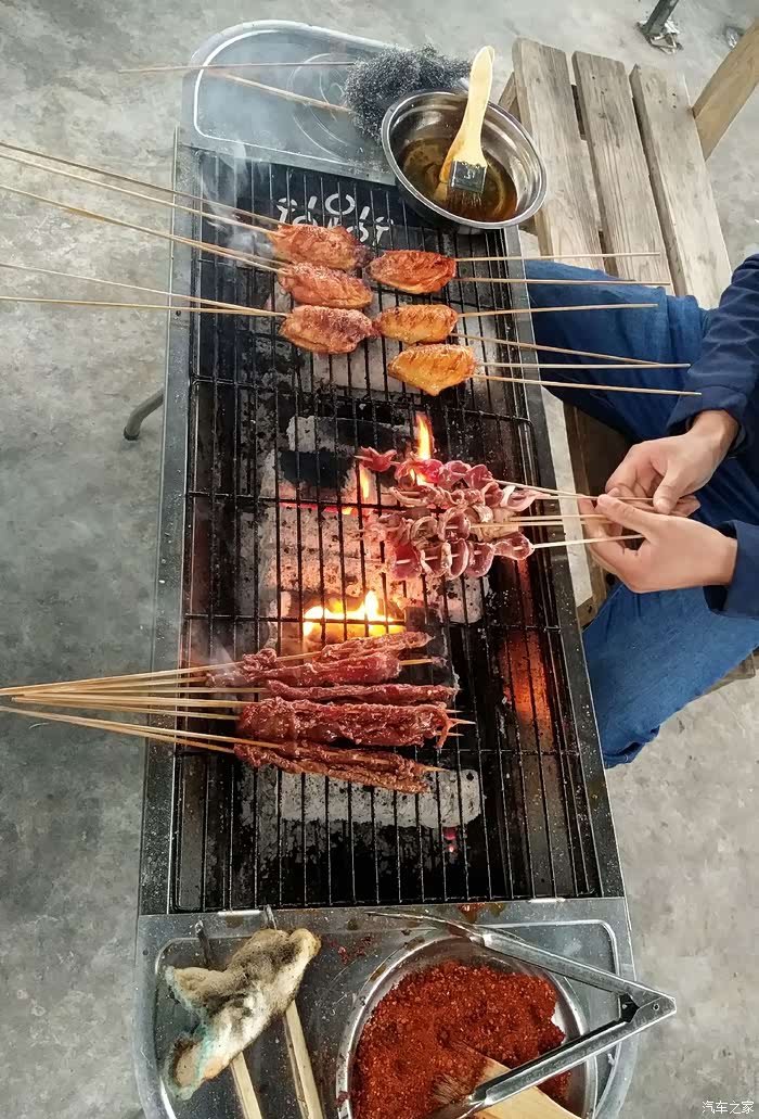 车友三岔湖边聚会烧烤还有惊喜