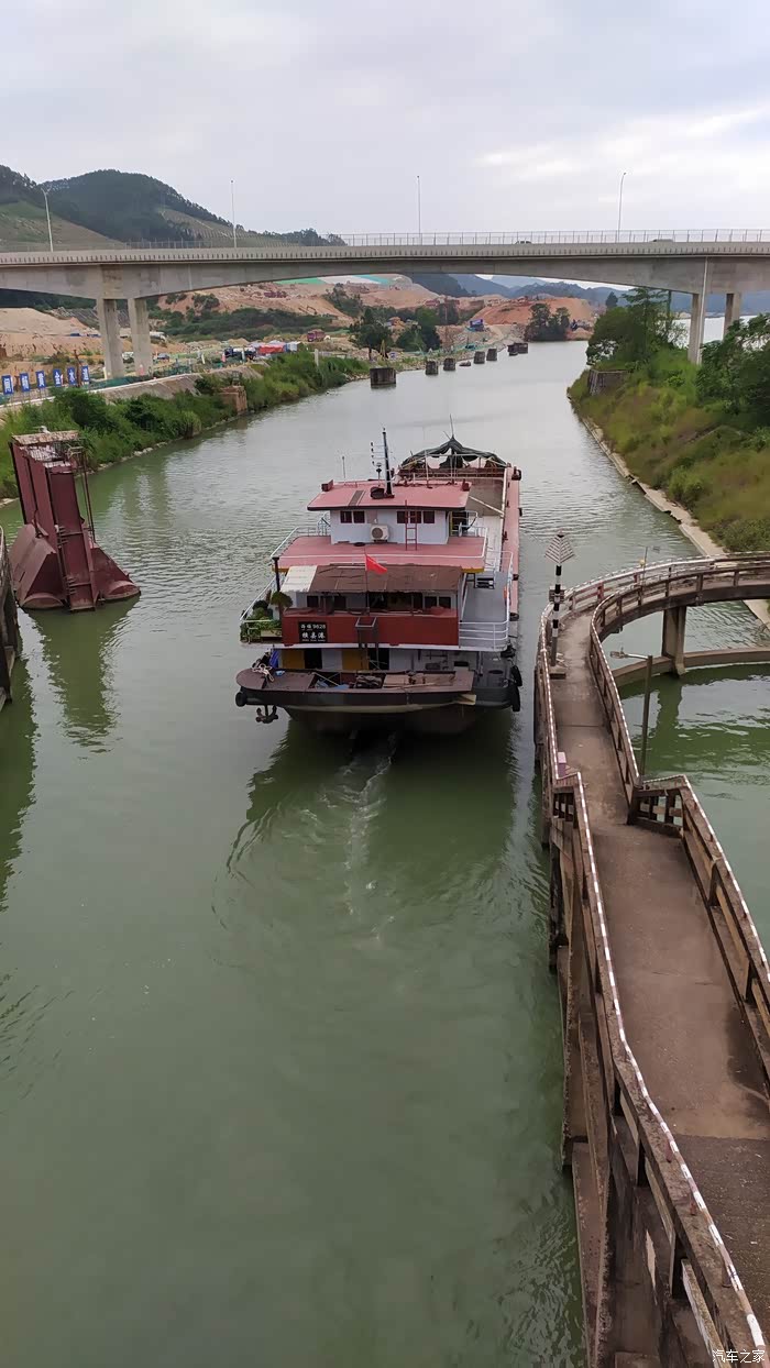 凯越500f横县西津水库一日游品鱼生看船闸补长假之游