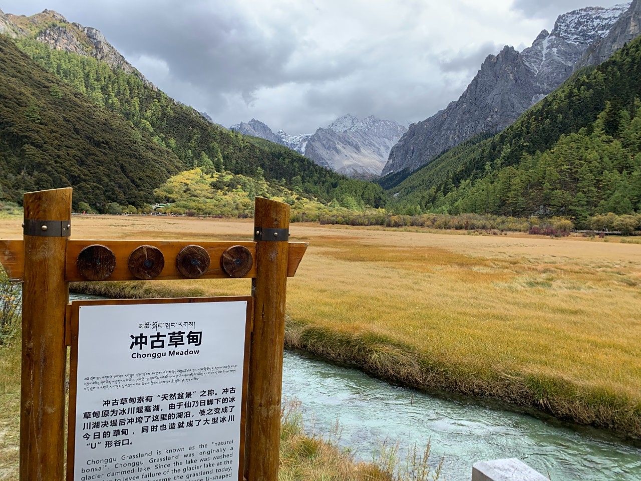 最爱冲古草甸童话里走出的景色