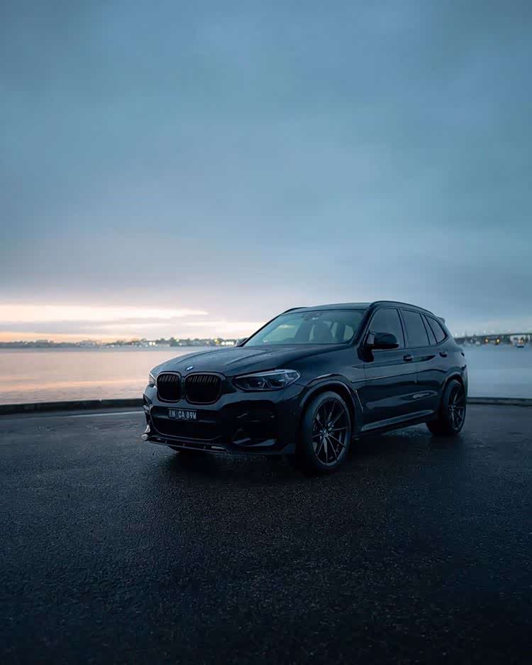 宝马x3m40i黑武士这样的x3真的好帅好帅