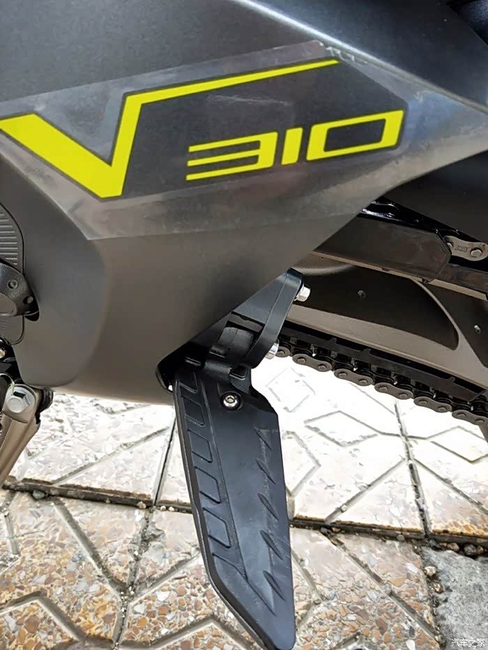 【图】升仕310v的那个后脚撑能站人不?_摩托车论坛_汽车之家论坛
