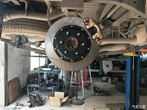 纳瓦拉途达后鼓刹改碟刹