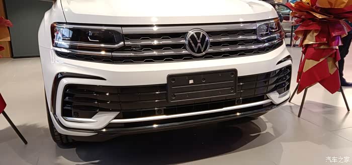 尤为耀眼白色的途昂x提车记