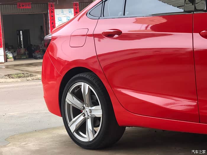 【图】钛金灰改水晶法拉利红_科鲁兹论坛_汽车之家论坛