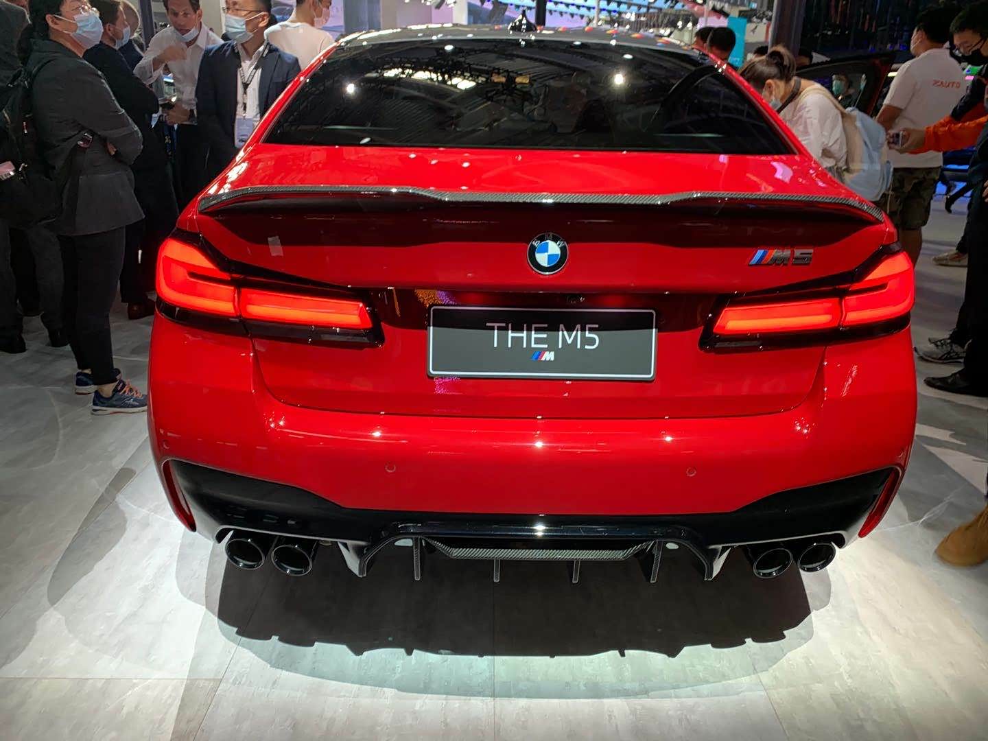 在2020年北京车展上,新款宝马m5正式上市