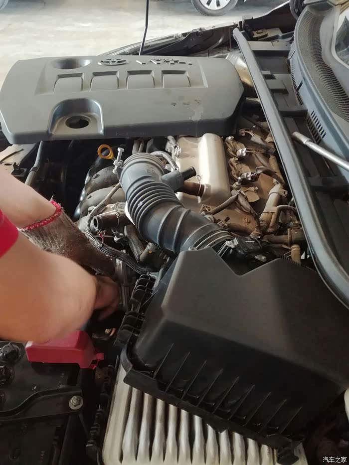 1.2t卡罗拉清洗节气门