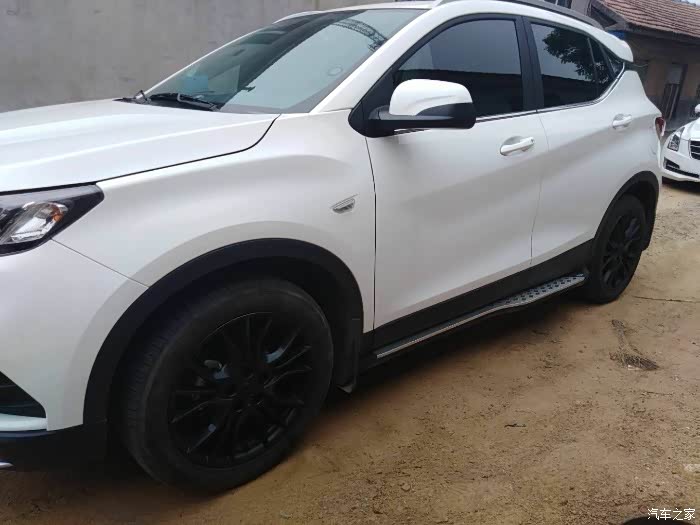 【图】我给dx3换了两双袜子——轮毂改色_东南dx3论坛_汽车之家论坛