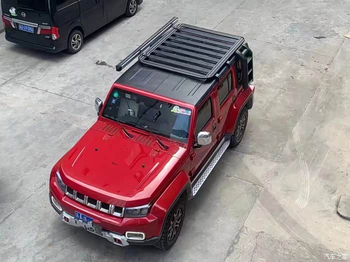 bj40红猎新款行李架帅不帅