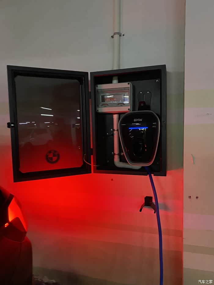 【图】充电桩终于安装完成_宝马ix3论坛_汽车之家论坛
