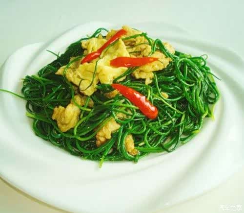 沙葱炒鸡蛋的做法