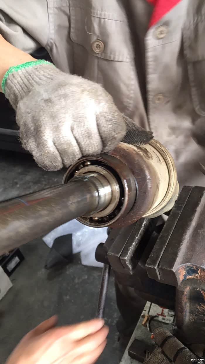 2015款蓝标coupe半轴总成维修记录